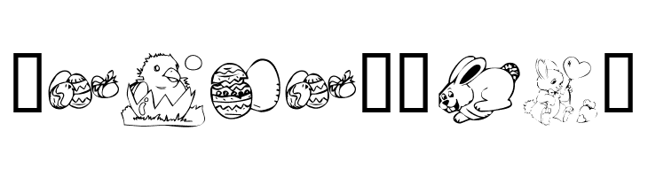KR Easter 2003  Free Fonts Download