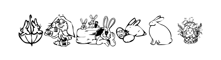 KR Bunny Dings  Free Fonts Download