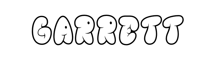 GLOREST SHUFLE OUTLINE  Free Fonts Download