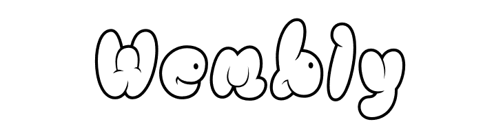 GLOREST SHUFLE OUTLINE  Free Fonts Download