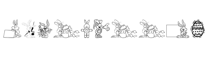 Easter Hoppy  Free Fonts Download