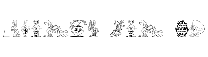Easter Hoppy  Free Fonts Download