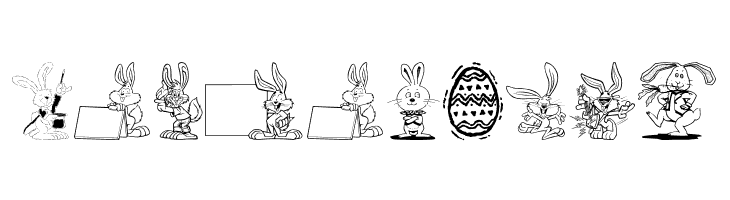 Easter Hoppy  Free Fonts Download