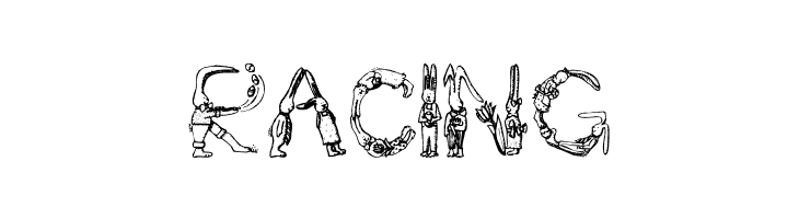 Bunny Rabbits  Free Fonts Download