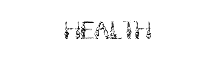 Bunny Rabbits  Free Fonts Download