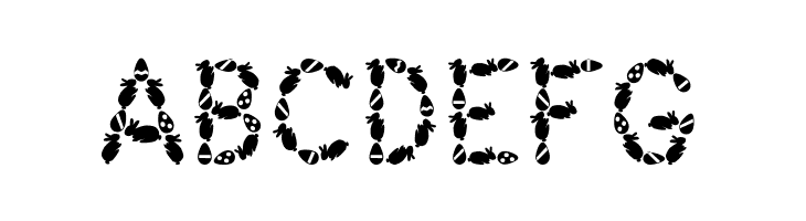 Easter Bunny  Free Fonts Download
