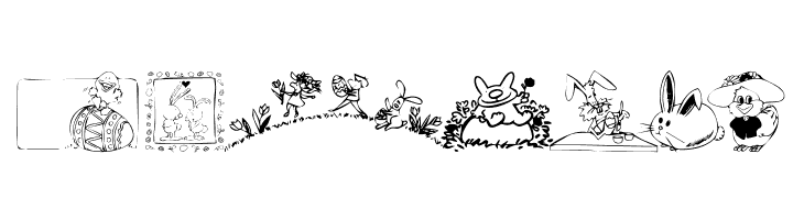 KR Easter 2002  Free Fonts Download