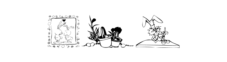 KR Easter 2002  Free Fonts Download
