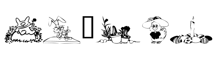 KR Easter 2002  Free Fonts Download