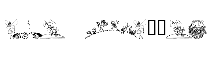 KR Easter 2002  Free Fonts Download