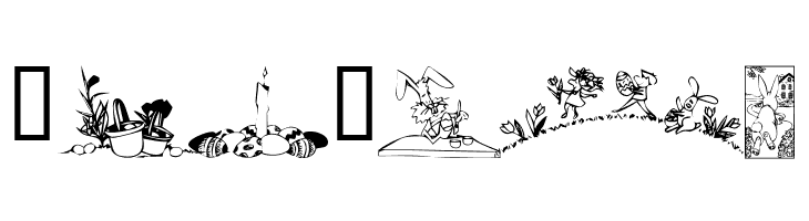 KR Easter 2002  Free Fonts Download