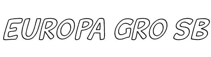 Wishcar Moundy Outline Italic  Free Fonts Download