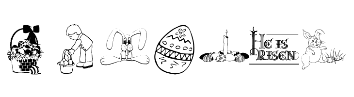 Eastereggs  Free Fonts Download