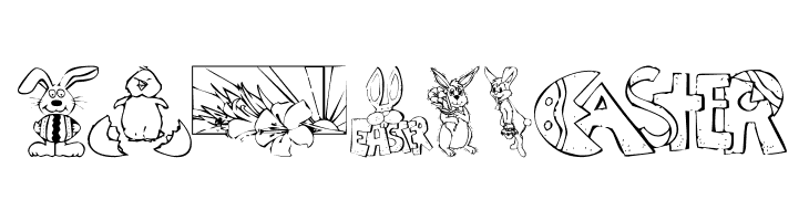 KR Easter No 2  Free Fonts Download