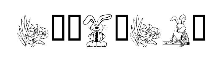 KR Easter No 2  Free Fonts Download