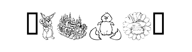 KR Easter No 2  Free Fonts Download