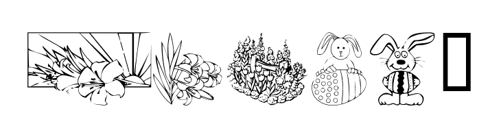 KR Easter No 2  Free Fonts Download