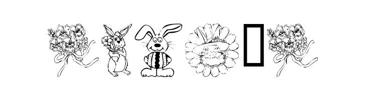 KR Easter No 2  Free Fonts Download