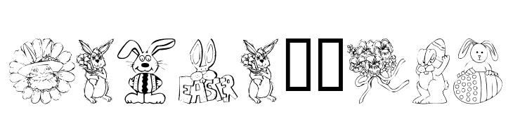 KR Easter No 2  Free Fonts Download