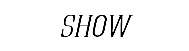 Quastic Kaps Thin Italic  Free Fonts Download