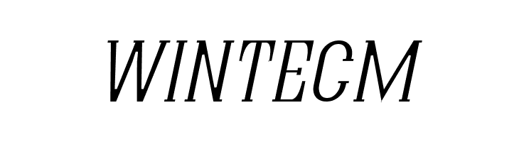 Quastic Kaps Thin Italic  Free Fonts Download