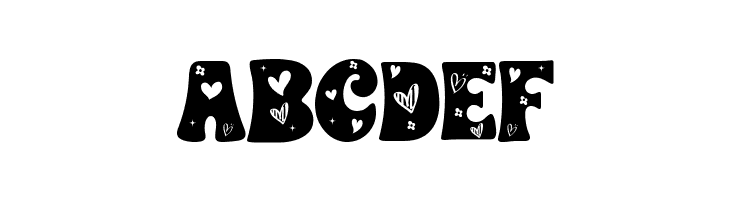 CHUNKY HEART DECORATIVE  Free Fonts Download