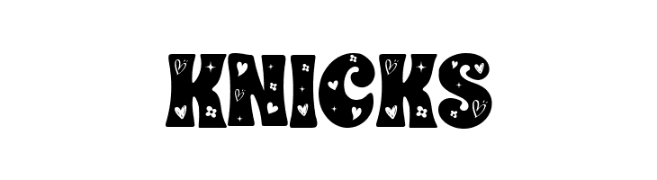 CHUNKY HEART DECORATIVE  Free Fonts Download