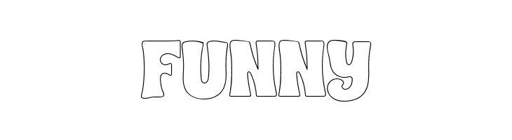 CHUNKY HEART OUTLINE  Free Fonts Download