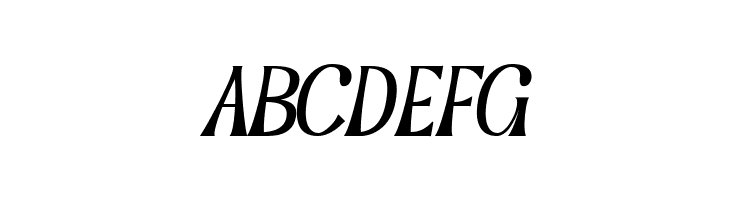 Grand Paradiso Italic Italic  Free Fonts Download