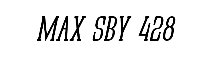 Quastic Kaps Narrow Italic  Free Fonts Download