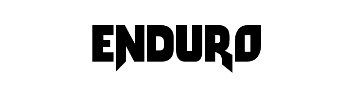 ENDURO Arwing Font
