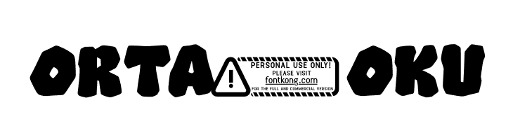 Trekstone PERSONAL USE ONLY!  Free Fonts Download