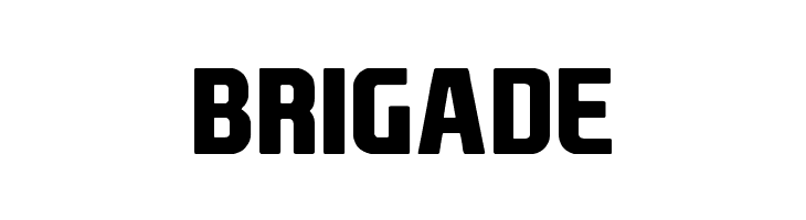 BRIGADE EA Font v1.5 by Ghettoshark Font