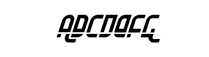 Ro'Ki'Kier Laser Italic  Free Fonts Download