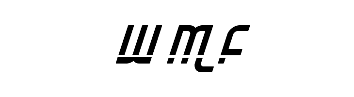 Ro'Ki'Kier Laser Italic  Free Fonts Download