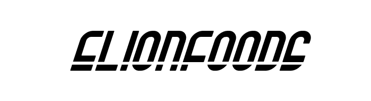 Ro'Ki'Kier Laser Italic  Free Fonts Download