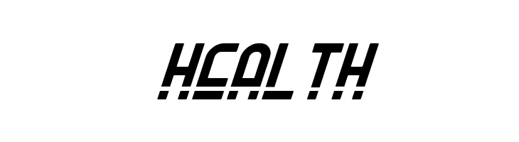 Ro'Ki'Kier Laser Italic  Free Fonts Download