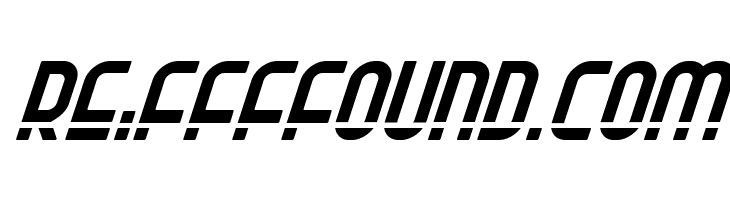 Ro'Ki'Kier Laser Italic  Free Fonts Download