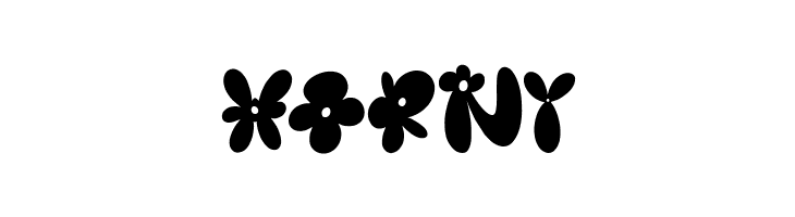 Burst Flower Regular  Free Fonts Download