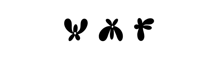 Burst Flower Regular  Free Fonts Download