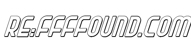 Ro'Ki'Kier Shadow Italic  Free Fonts Download