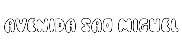 Wylon Outline - Demo Outline  Free Fonts Download