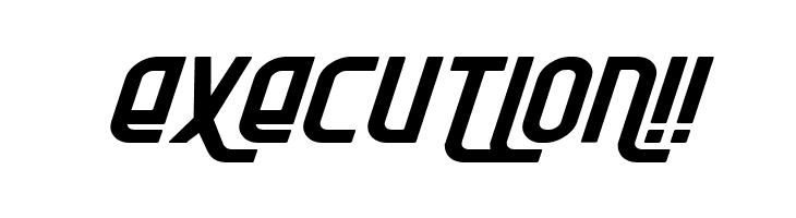 Ro'Ki'Kier Expanded Italic  Free Fonts Download