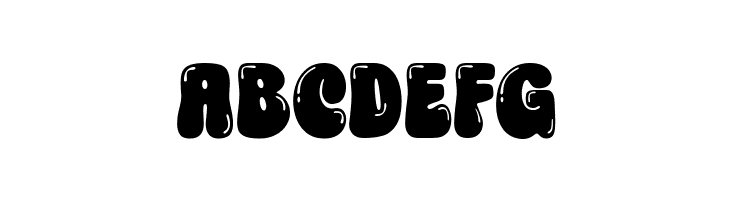 Choret Fudyng Bubble Regular  Free Fonts Download