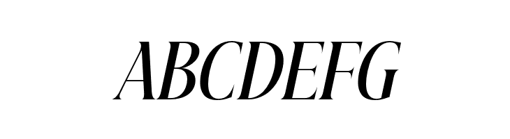 Beautique Display Condensed Medium Italic  Free Fonts Download