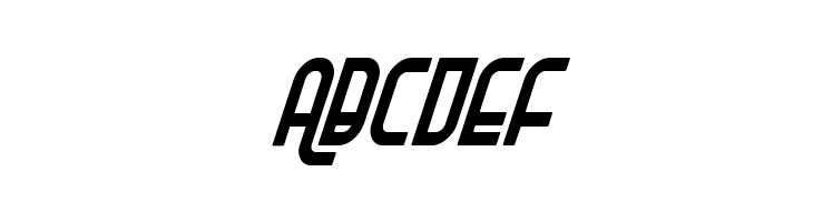 Ro'Ki'Kier Condensed Italic  Free Fonts Download