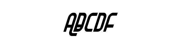 Ro'Ki'Kier Condensed Italic  Free Fonts Download