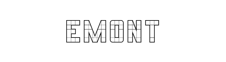 3x5  Outline  Free Fonts Download