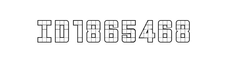 3x5  Outline  Free Fonts Download