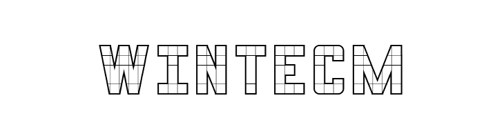 3x5  Outline  Free Fonts Download